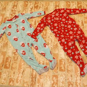 Carter's Winter Footy Pajamas 2 Pair